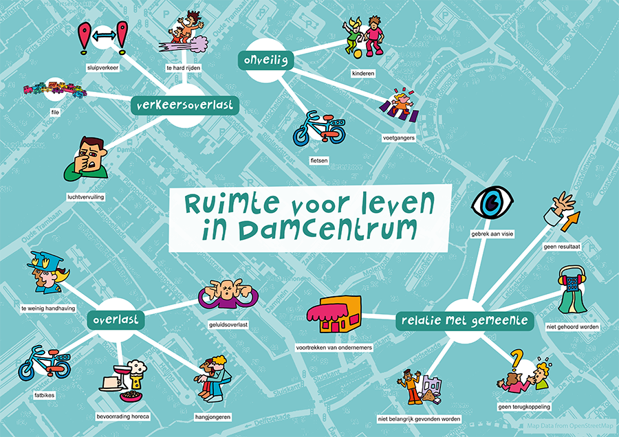 de Wijkplaat met de problemen